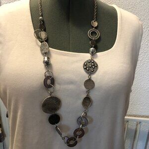 Chico's Silvertone Necklace